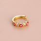 Anillos ajustables ojo protector diseños varios
