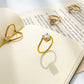 Anillo simple con circonias elegante casual