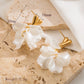 Aretes elegantes estilo perla