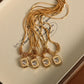 Collar vintage corazón circonia dije básico casual