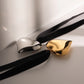 Collar chocker corazón lazo negro
