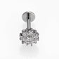 Piercings de titanio estilos varios casual formal tendencia