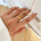 Anillos ajustables estilos variados casual formal