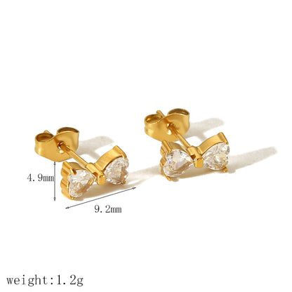 Aretes románticos diseños diversos casual