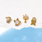 Broqueles Disney amigos Bella y Bestia