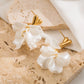 Aretes elegantes estilo perla