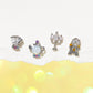 Broqueles Disney amigos Bella y Bestia