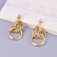 Aretes nudo casuales elegantes