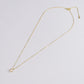 Collar con dije de circonia básico simple casual formal