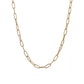 Collares básicos cadenas dorado casual formal