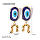Aretes de ojos protectores diseños varios