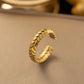 Anillos ajustables estilos variados casual formal