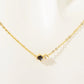 Collar con mini piedra circonia simple básico