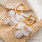 Aretes elegantes estilo perla
