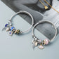 Pulseras charms plateada tendencia