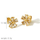 Aretes románticos diseños diversos casual