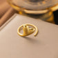 Anillos ajustables estilos variados casual formal