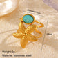 Anillos estilo marino set casual