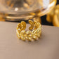 Anillos ajustables estilos variados casual formal