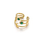 Anillos ajustables estilos variados casual formal