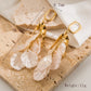 Aretes elegantes estilo perla