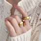 Anillos elegantes con perla diseños varios