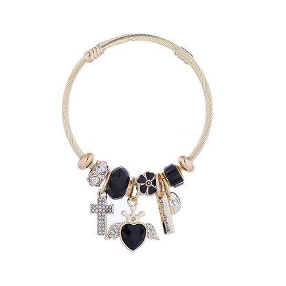 Pulseras charms estilo casual colores