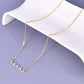 Collar olas de mar simple básico
