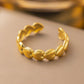 Anillos ajustables estilos variados casual formal