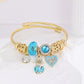 Pulsera charms diversos estilos colores tendencia