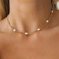 Set layering collares casual perlas