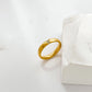 Anillos casuales básicos tendencia simples con mini piedras