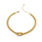 Pulsera elegante trenzada en tendencia panza de víbora