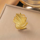 Anillos ajustables estilos variados casual formal