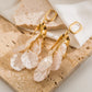 Aretes elegantes estilo perla