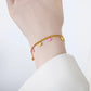 Pulsera colores estrella y luna casual