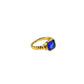 Anillo estilo vintage piedra cristal colores varios