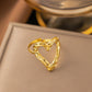 Anillos ajustables estilos variados casual formal