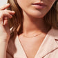 Collares básicos cadenas dorado casual formal