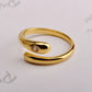 Anillo chunky con circonia básico tendencia