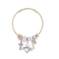 Pulseras charms estilo casual colores