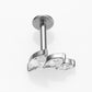 Piercings de titanio estilo naturaleza diseños varios