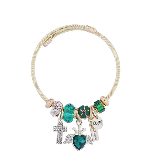 Pulseras charms estilo casual colores
