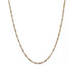 Collares básicos cadenas dorado casual formal