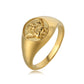 Anillo ángel retro vintage chunky tendencia básico