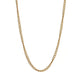 Collares básicos cadenas dorado casual formal