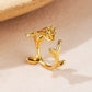 Anillo en forma de rosa casual elegante
