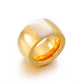 Anillo estilo chunky con zirconia casual formal