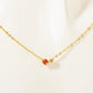 Collar con mini piedra circonia simple básico