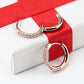 Aretes tipo huggies básicos elegantes